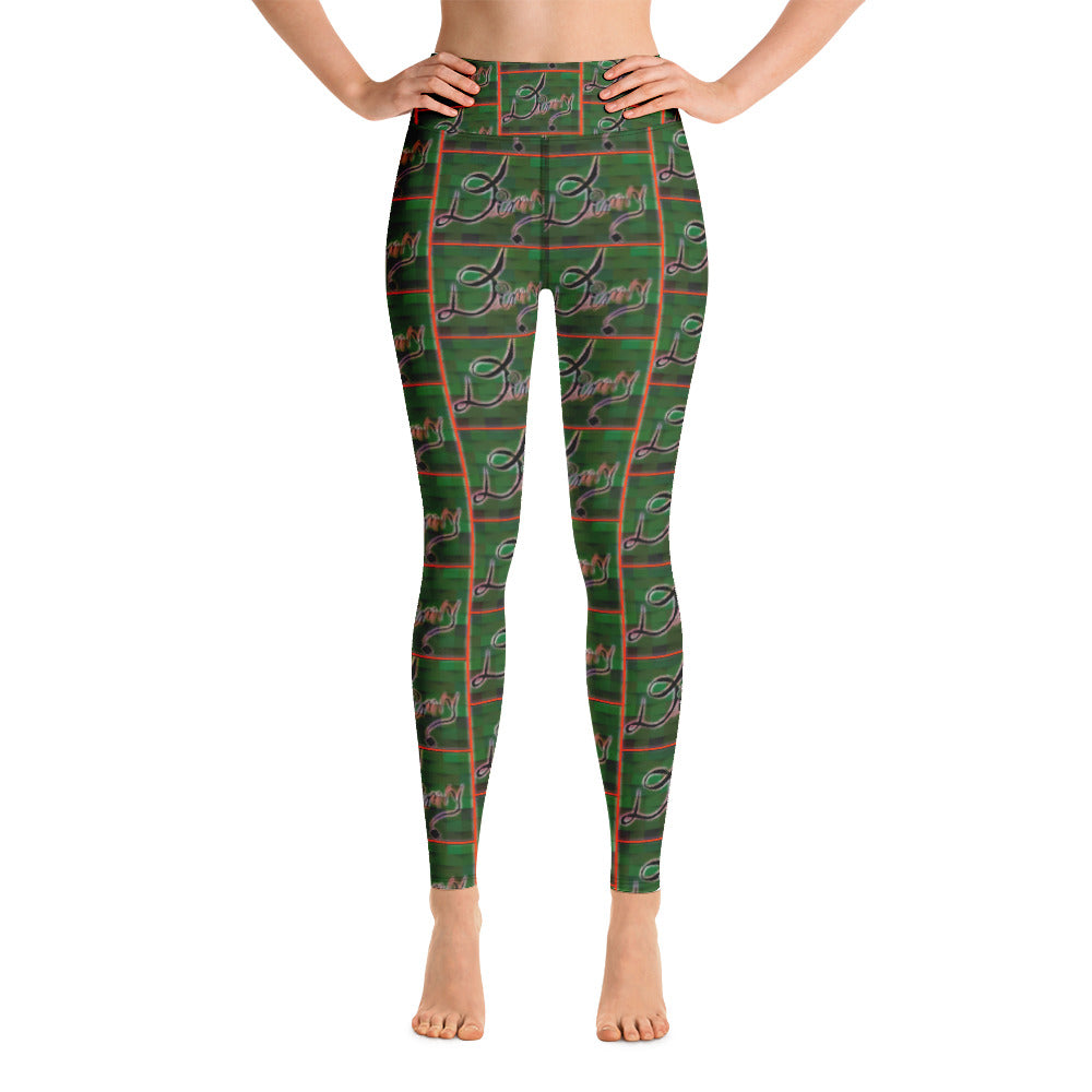 Dimvy Box Yoga Leggings