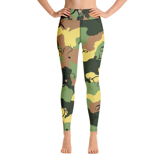 Dimvy Signature  Camo Yoga Leggings