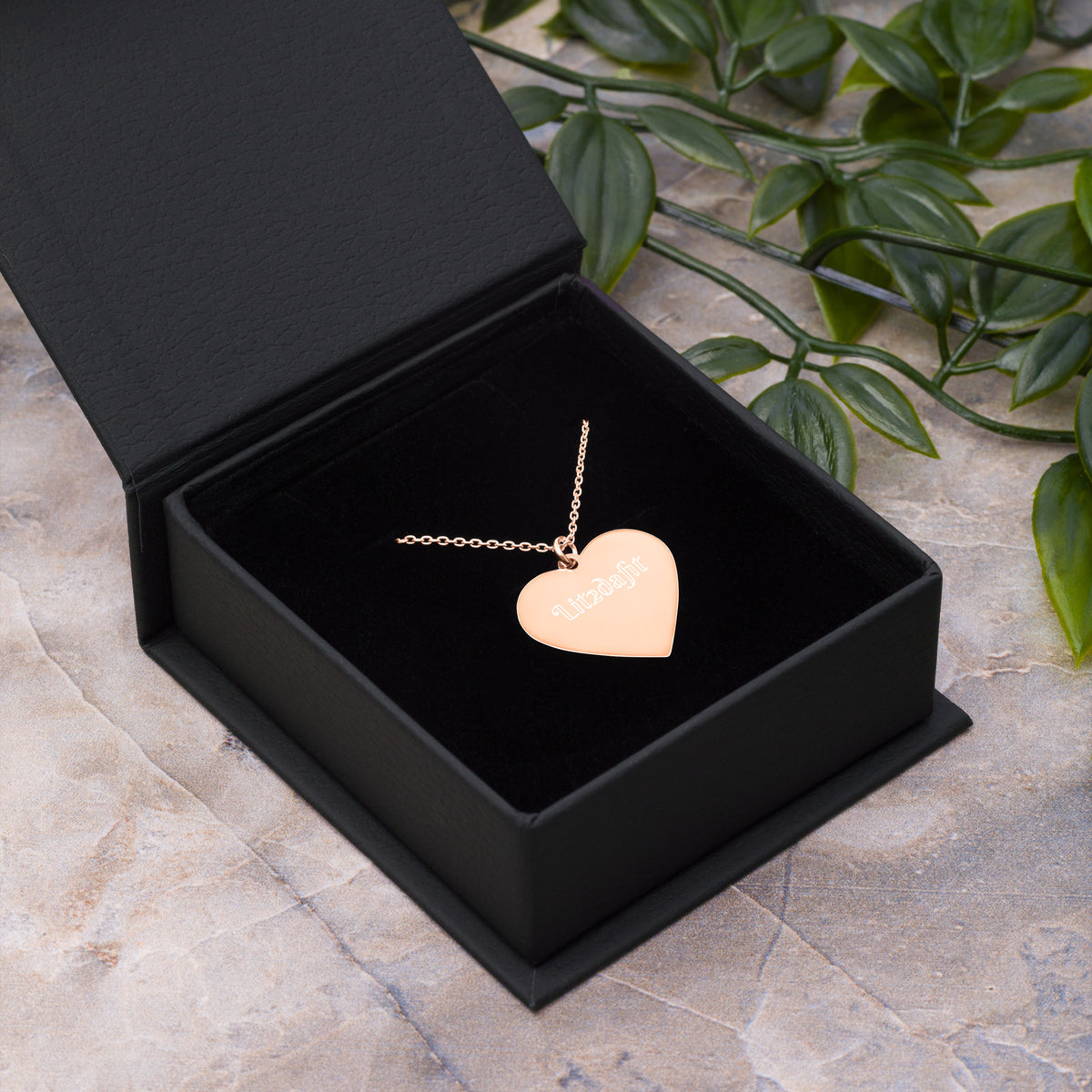 Dimvy Lit2dafit Silver Heart Necklace