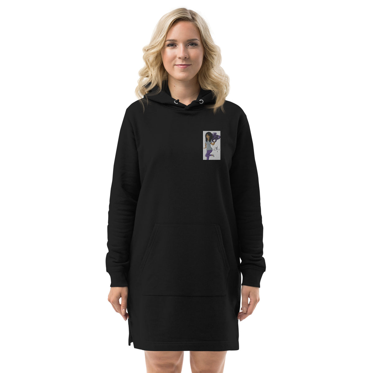 Dimvy Collage Hoodie dress