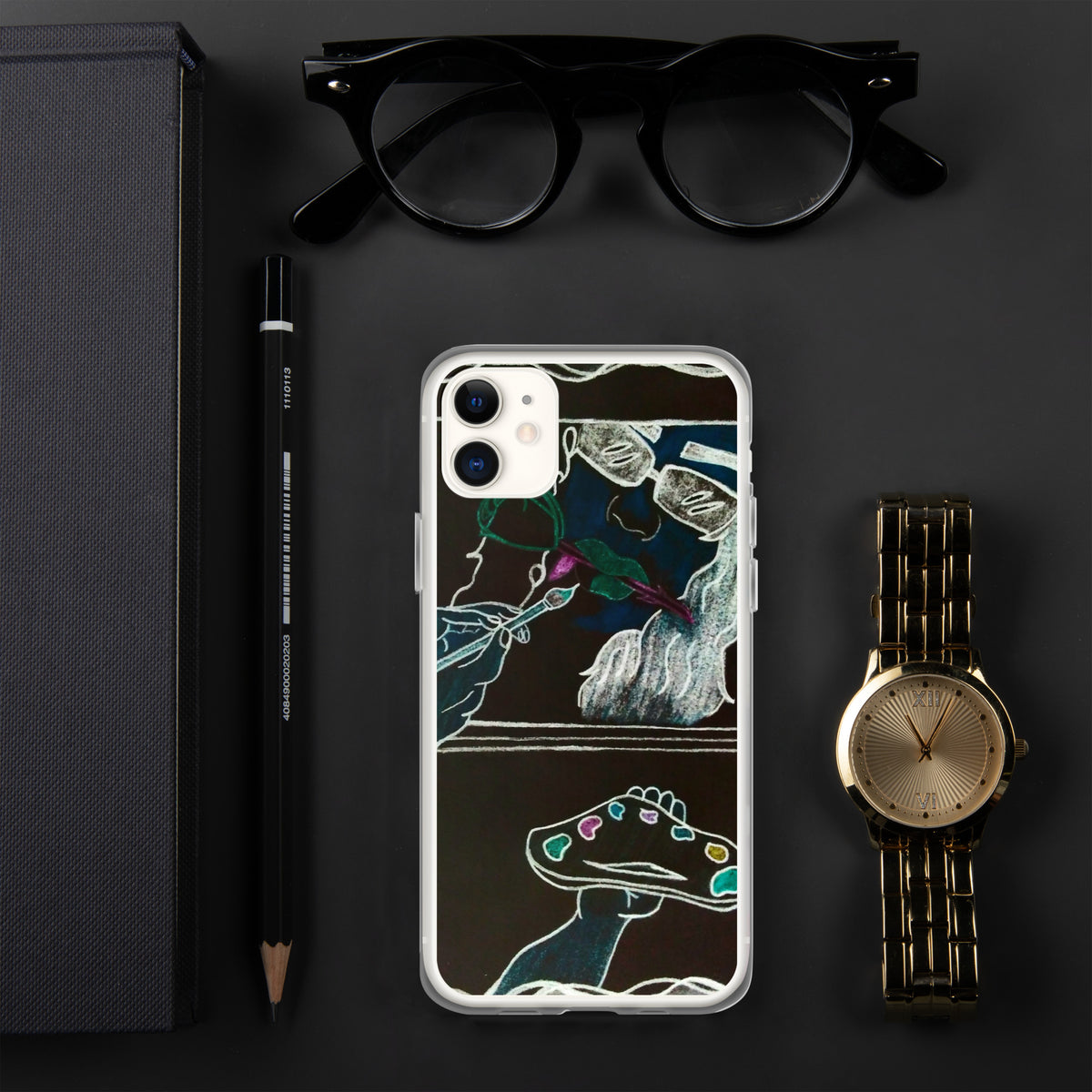 Dimvy Lady Ready iPhone Case