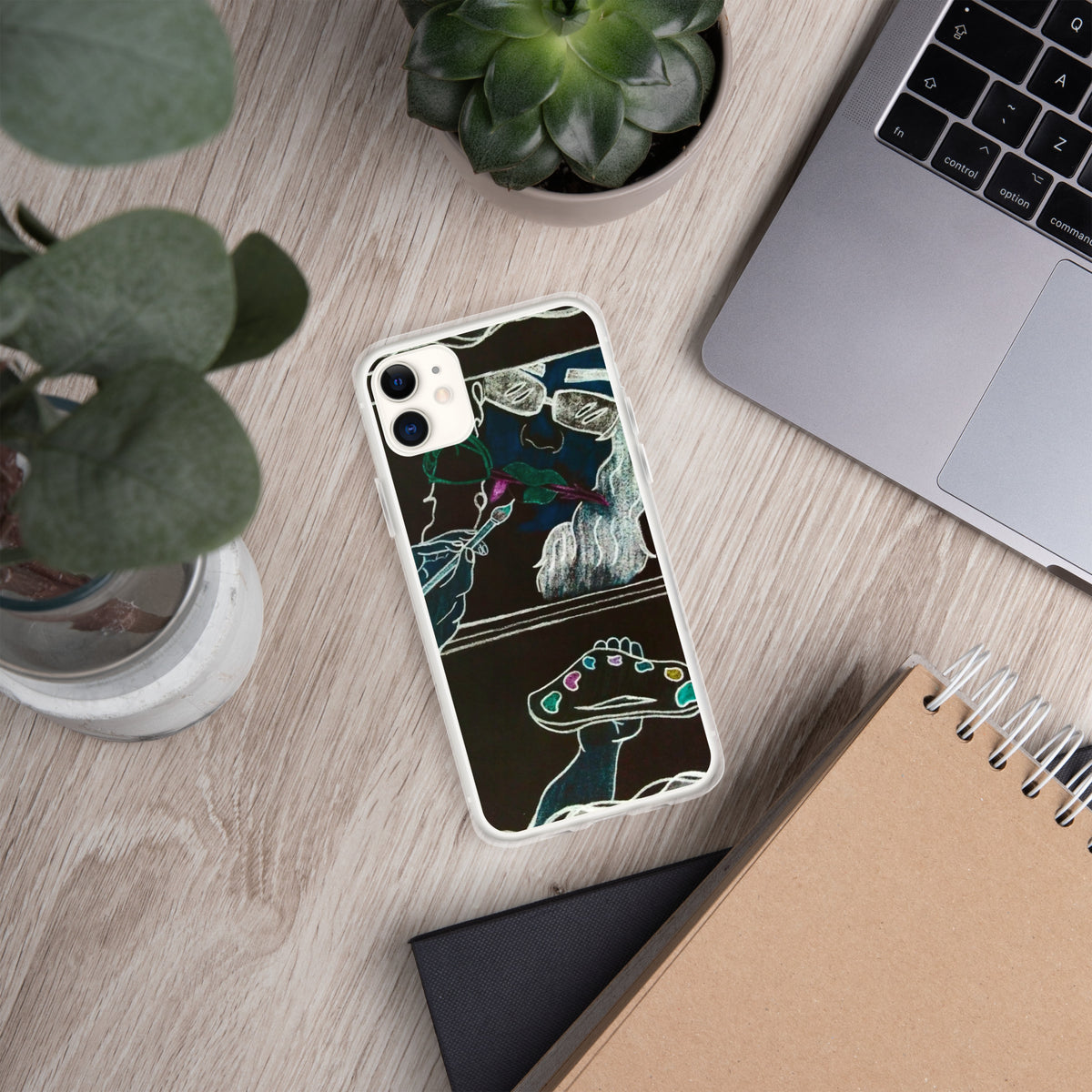 Dimvy Lady Ready iPhone Case