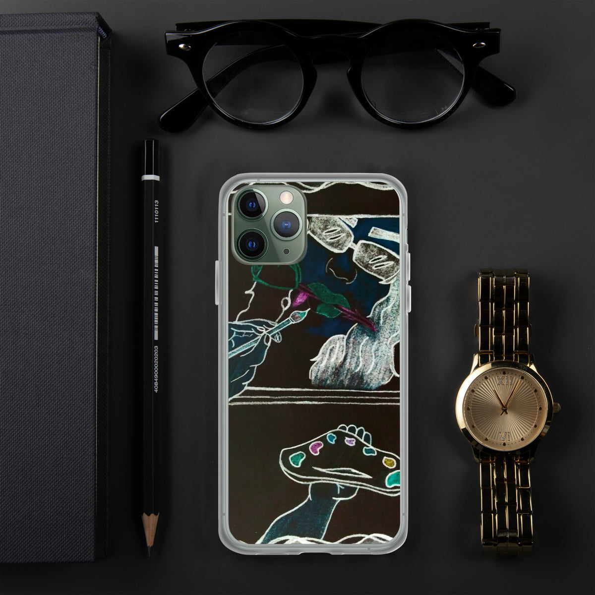 Dimvy Lady Ready iPhone Case