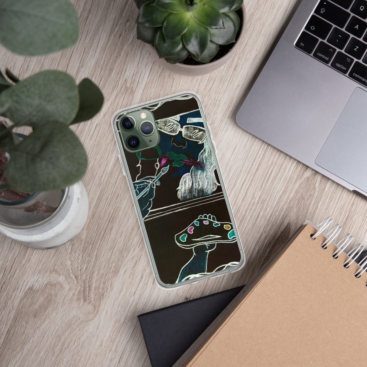 Dimvy Lady Ready iPhone Case