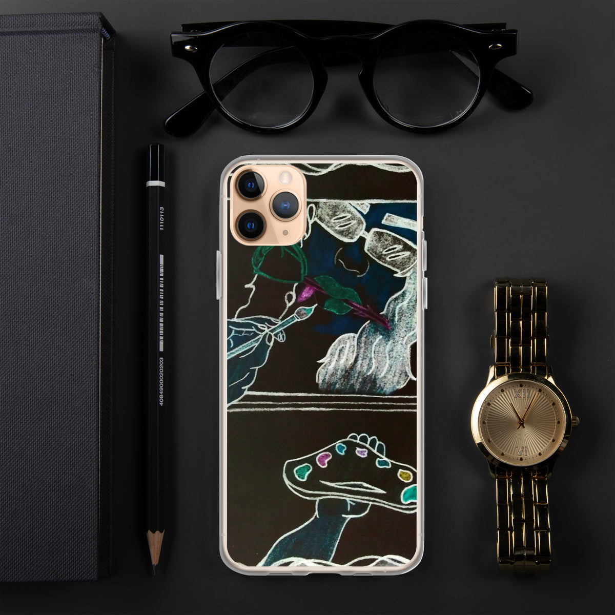 Dimvy Lady Ready iPhone Case
