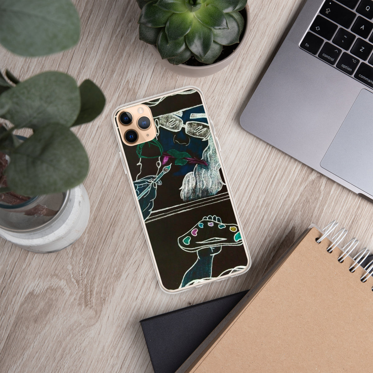 Dimvy Lady Ready iPhone Case