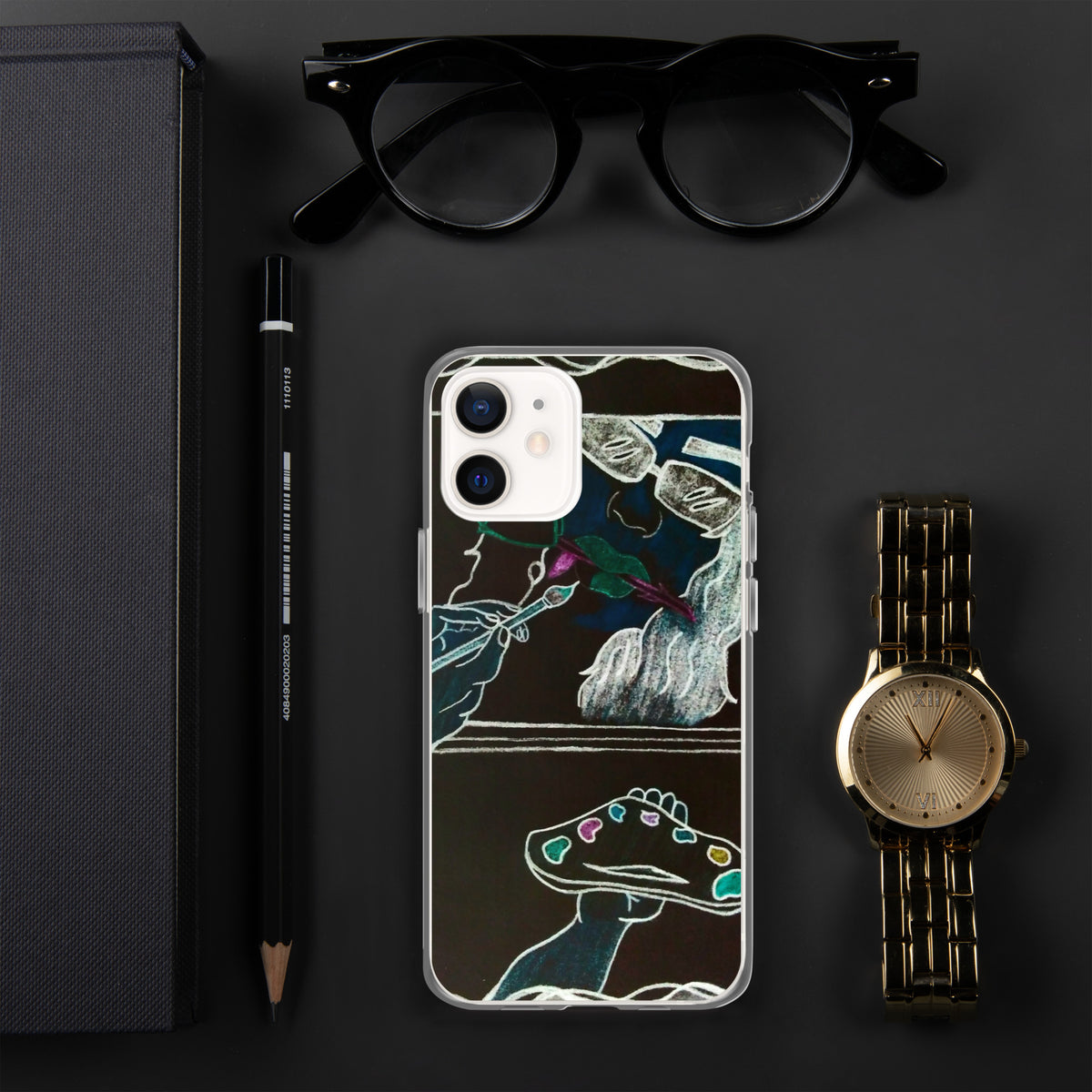 Dimvy Lady Ready iPhone Case