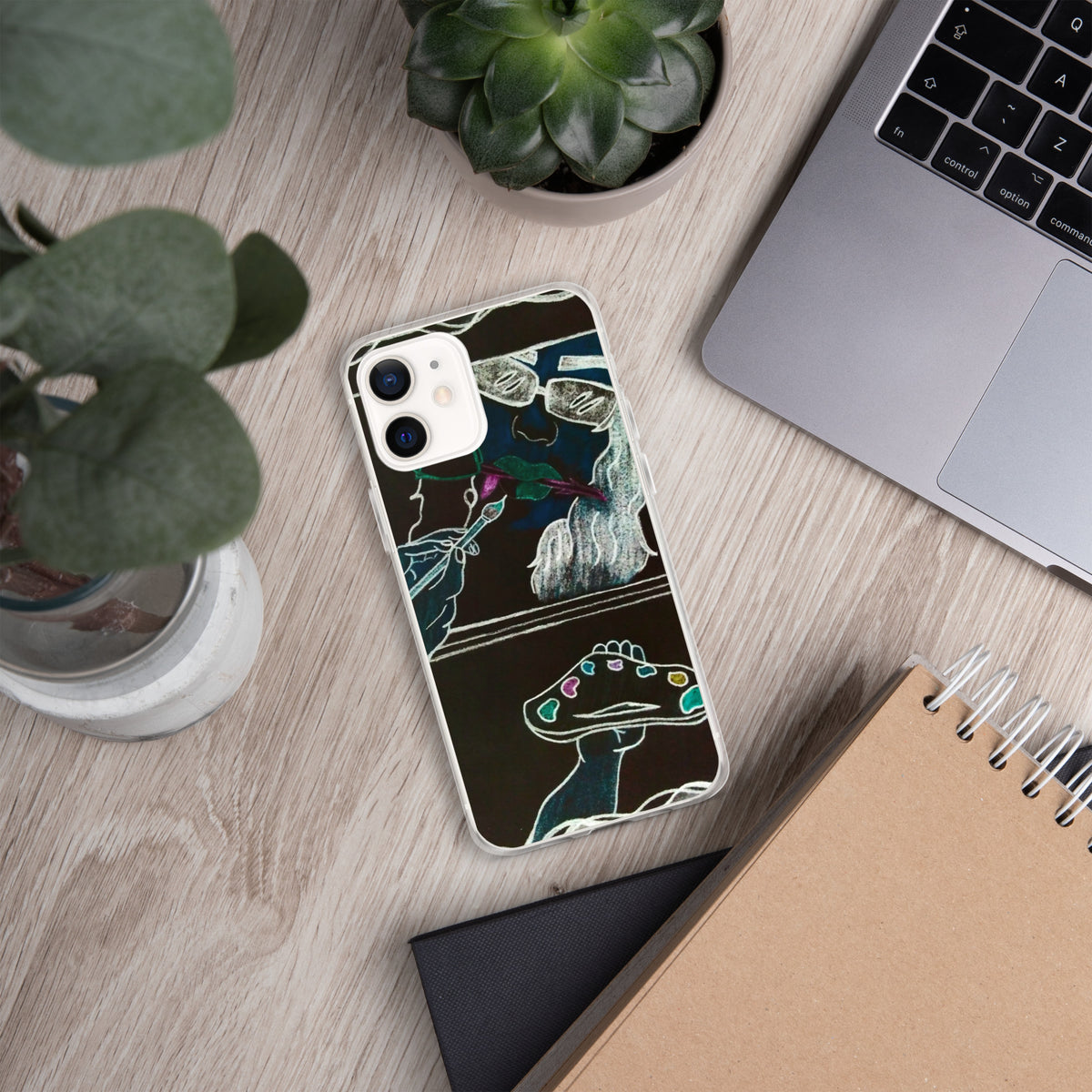 Dimvy Lady Ready iPhone Case