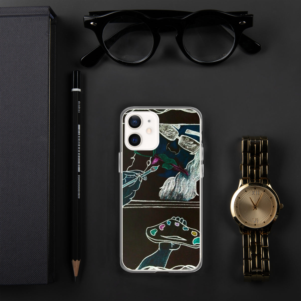 Dimvy Lady Ready iPhone Case