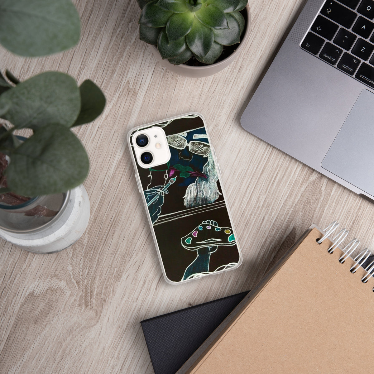 Dimvy Lady Ready iPhone Case
