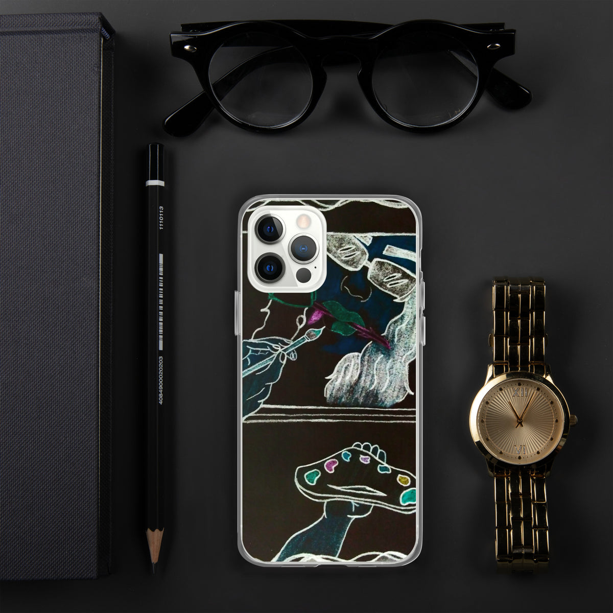 Dimvy Lady Ready iPhone Case