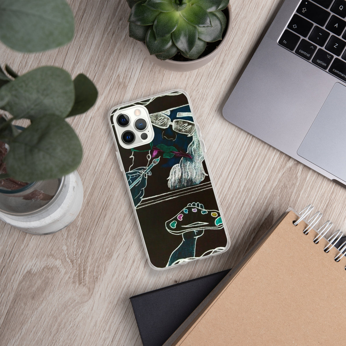 Dimvy Lady Ready iPhone Case