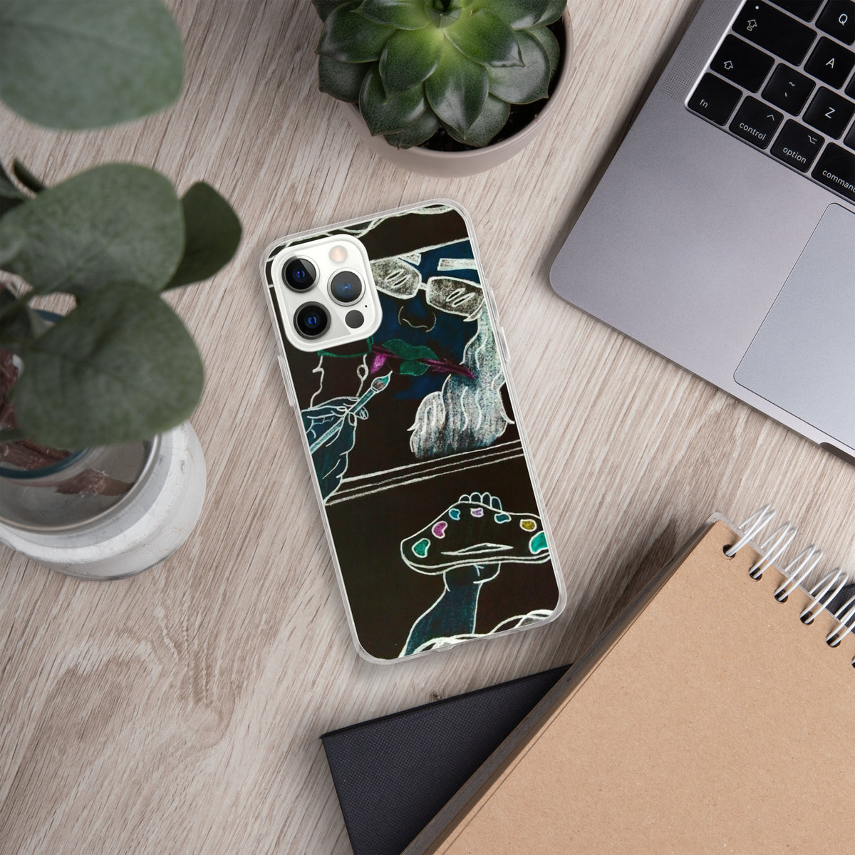 Dimvy Lady Ready iPhone Case