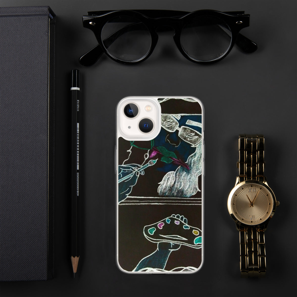 Dimvy Lady Ready iPhone Case
