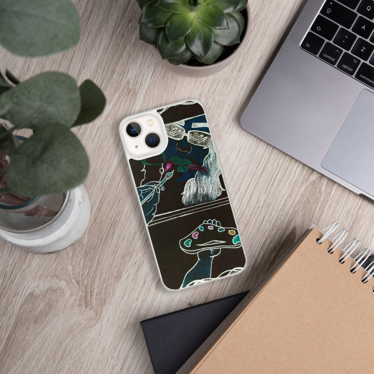 Dimvy Lady Ready iPhone Case