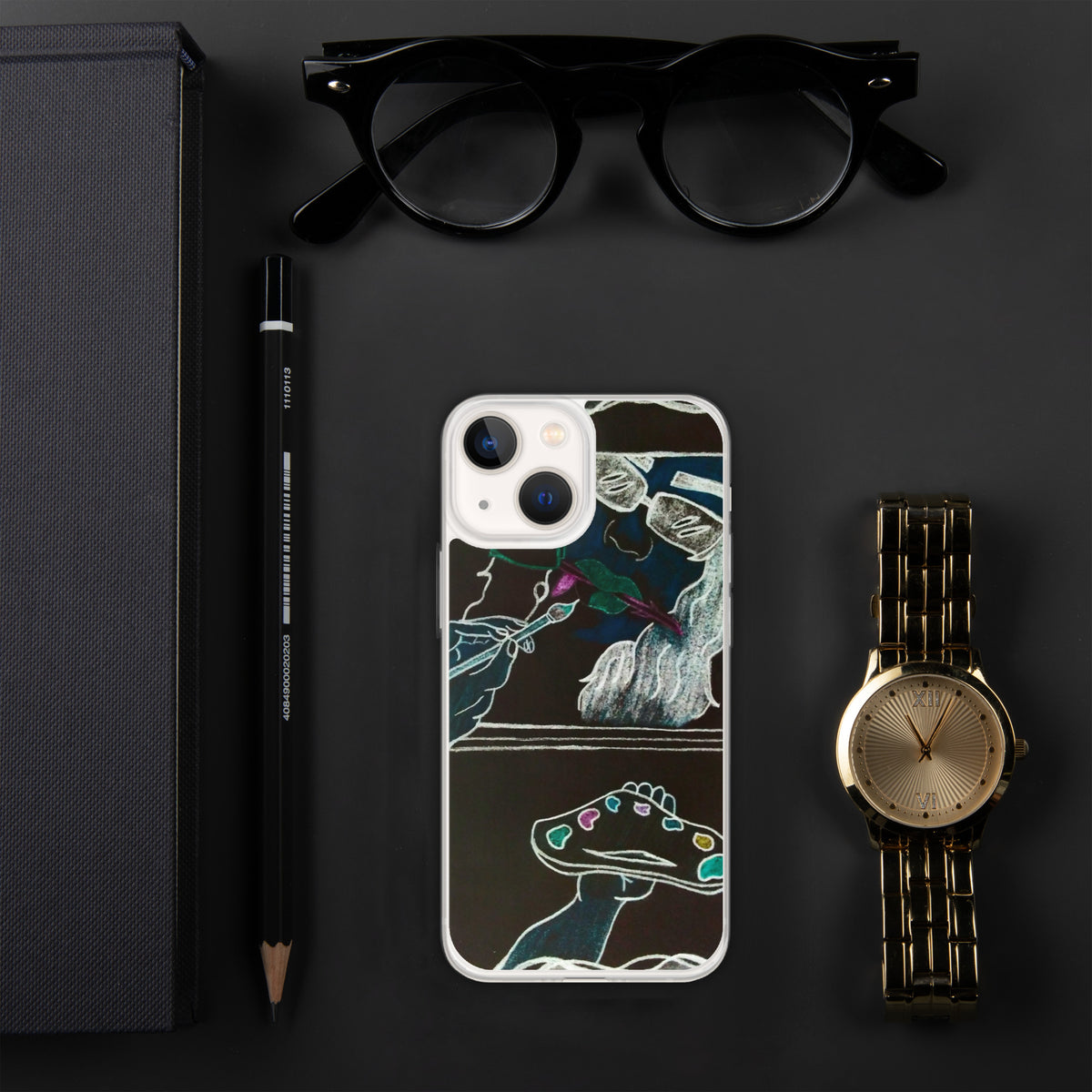 Dimvy Lady Ready iPhone Case