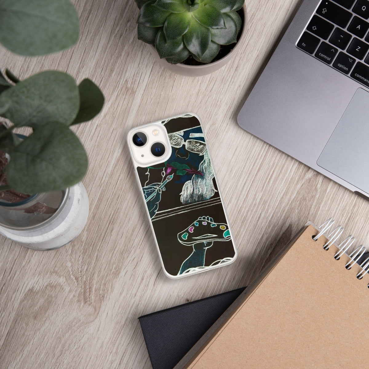 Dimvy Lady Ready iPhone Case
