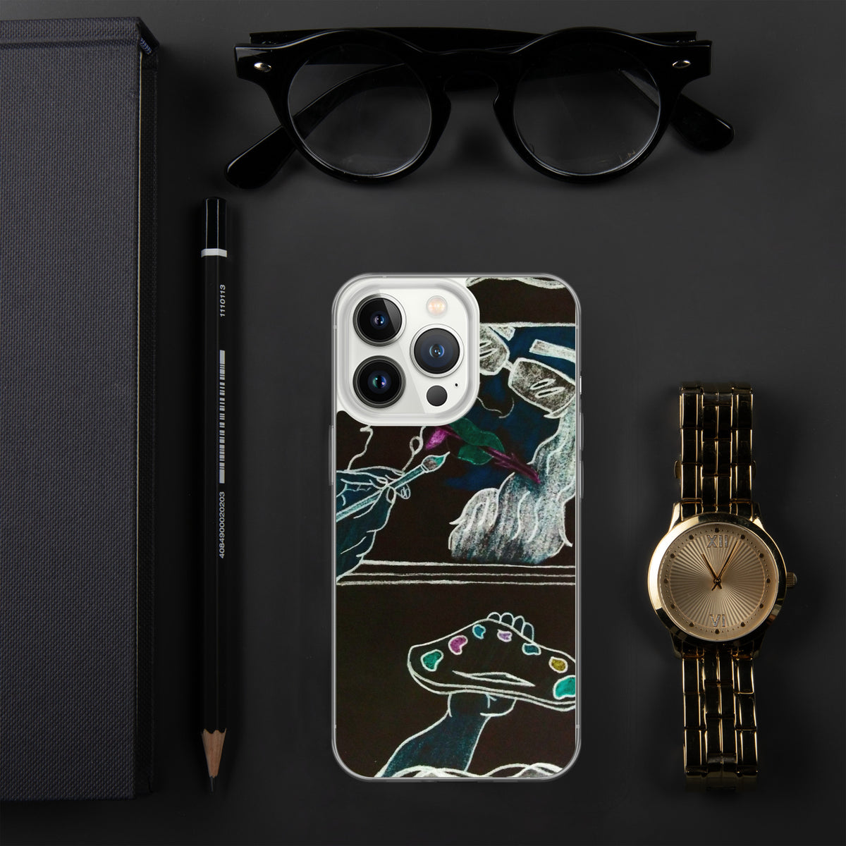 Dimvy Lady Ready iPhone Case