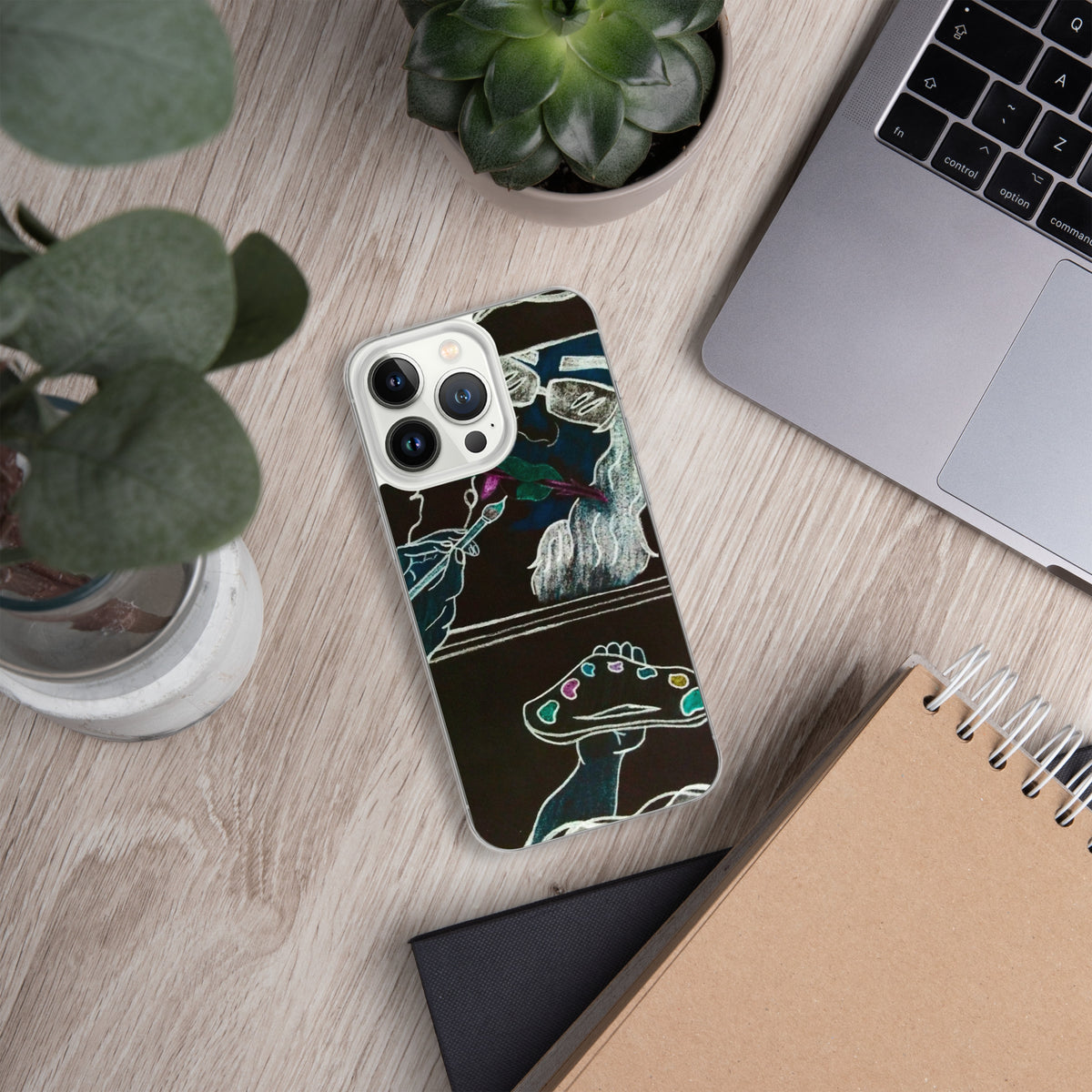Dimvy Lady Ready iPhone Case