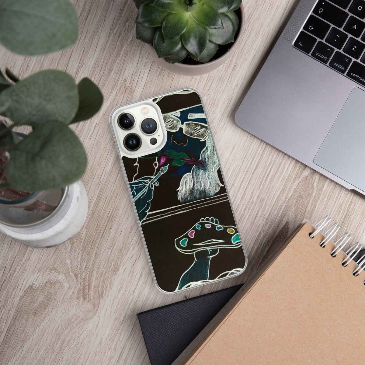 Dimvy Lady Ready iPhone Case