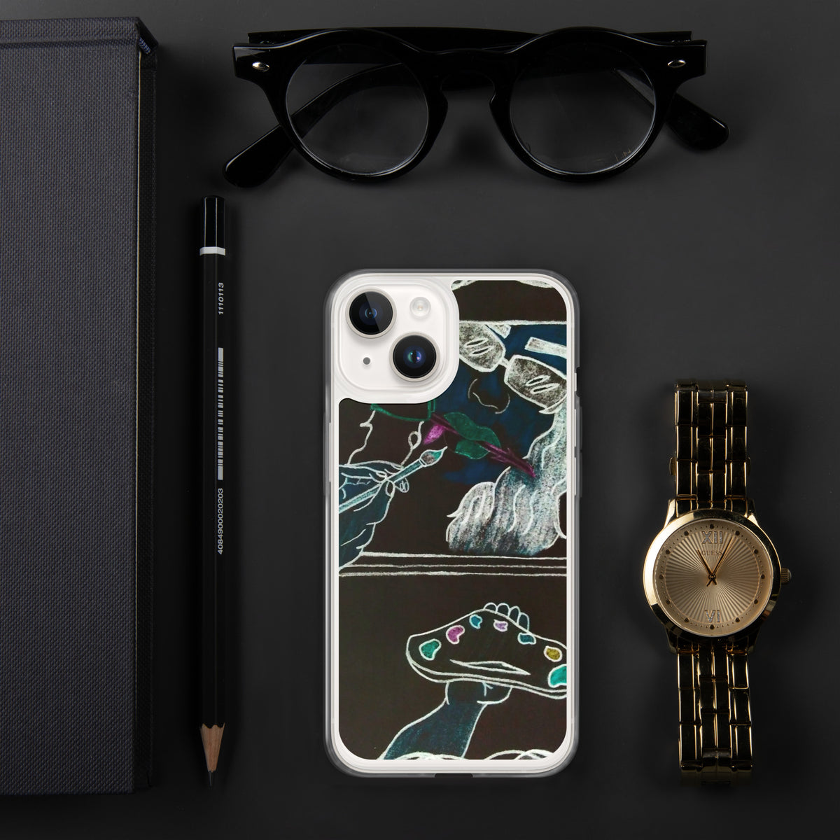 Dimvy Lady Ready iPhone Case