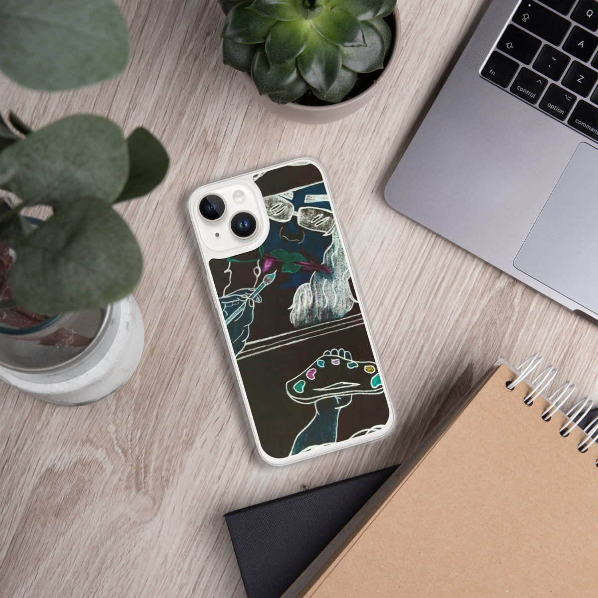 Dimvy Lady Ready iPhone Case