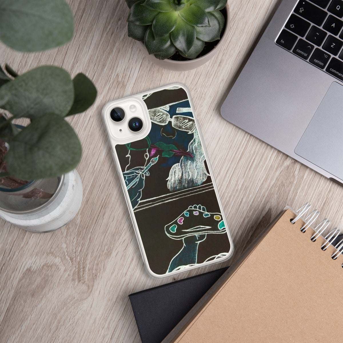 Dimvy Lady Ready iPhone Case