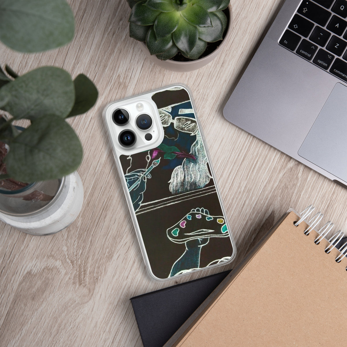 Dimvy Lady Ready iPhone Case