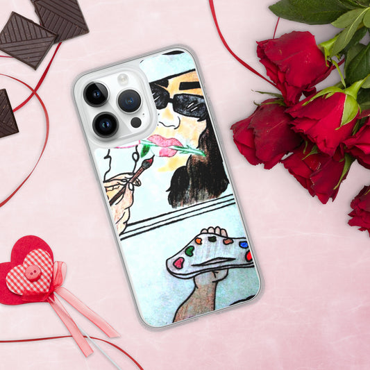 Dimvy Lady Ready iPhone Case