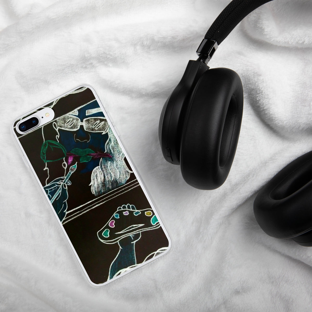 Dimvy Lady Ready iPhone Case