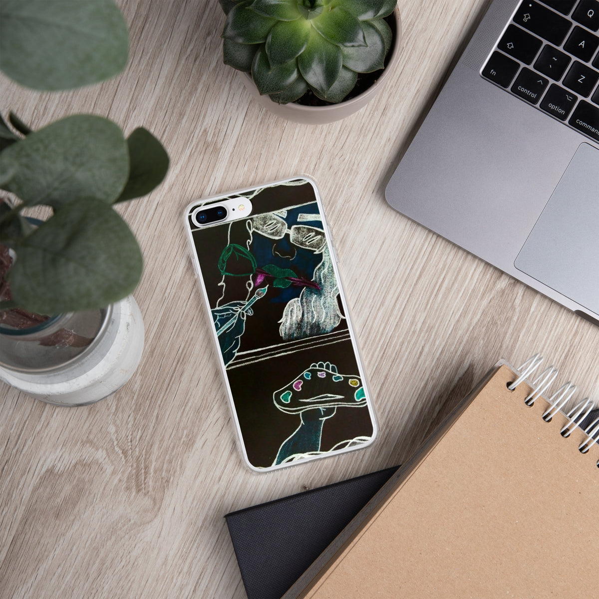 Dimvy Lady Ready iPhone Case