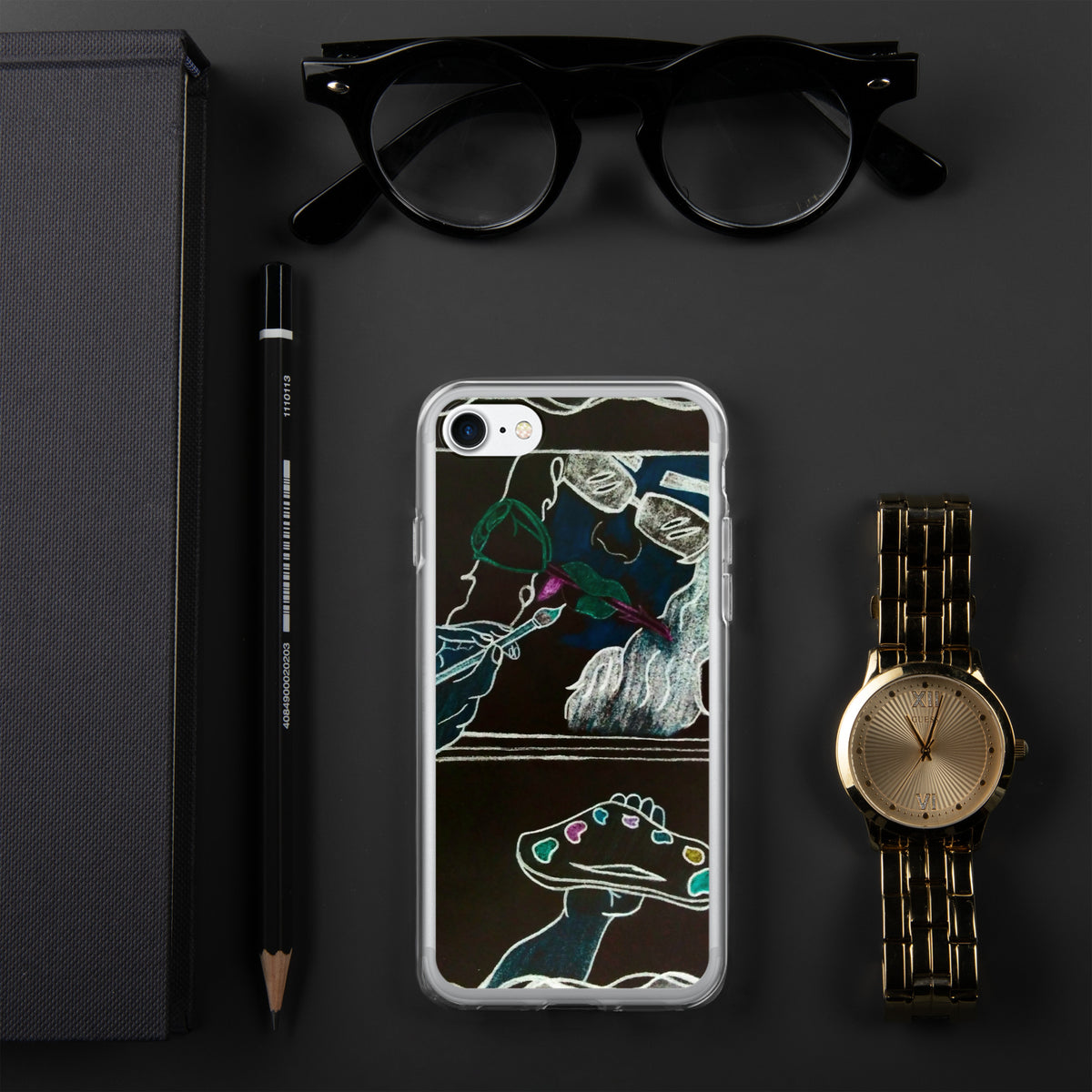 Dimvy Lady Ready iPhone Case