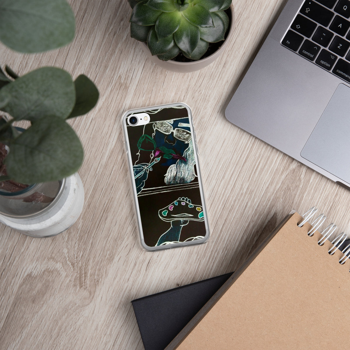 Dimvy Lady Ready iPhone Case