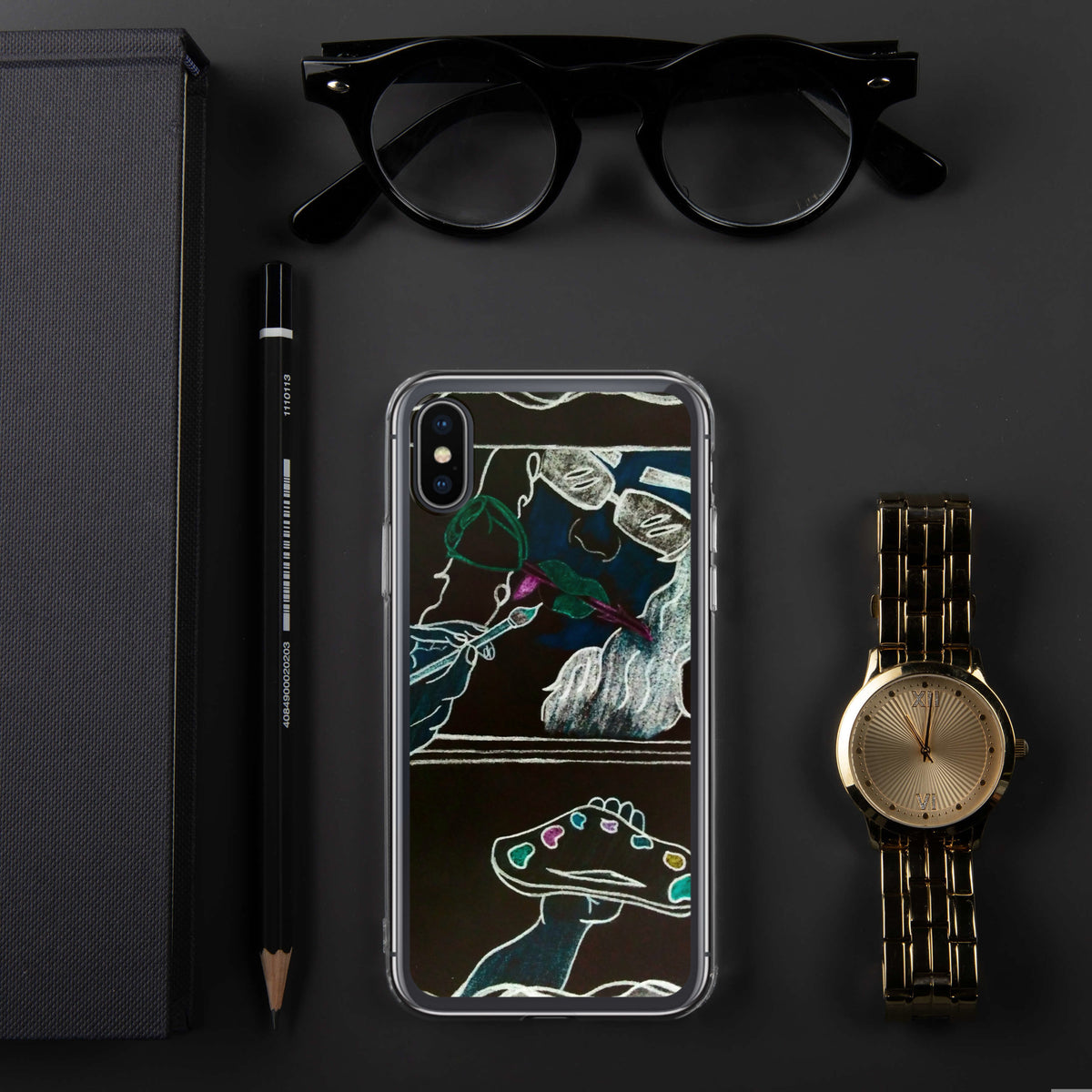 Dimvy Lady Ready iPhone Case