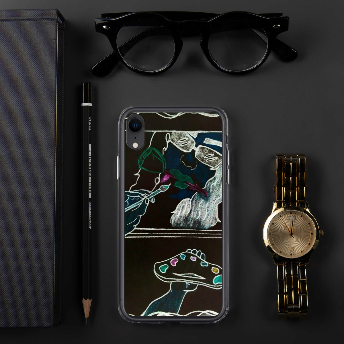 Dimvy Lady Ready iPhone Case