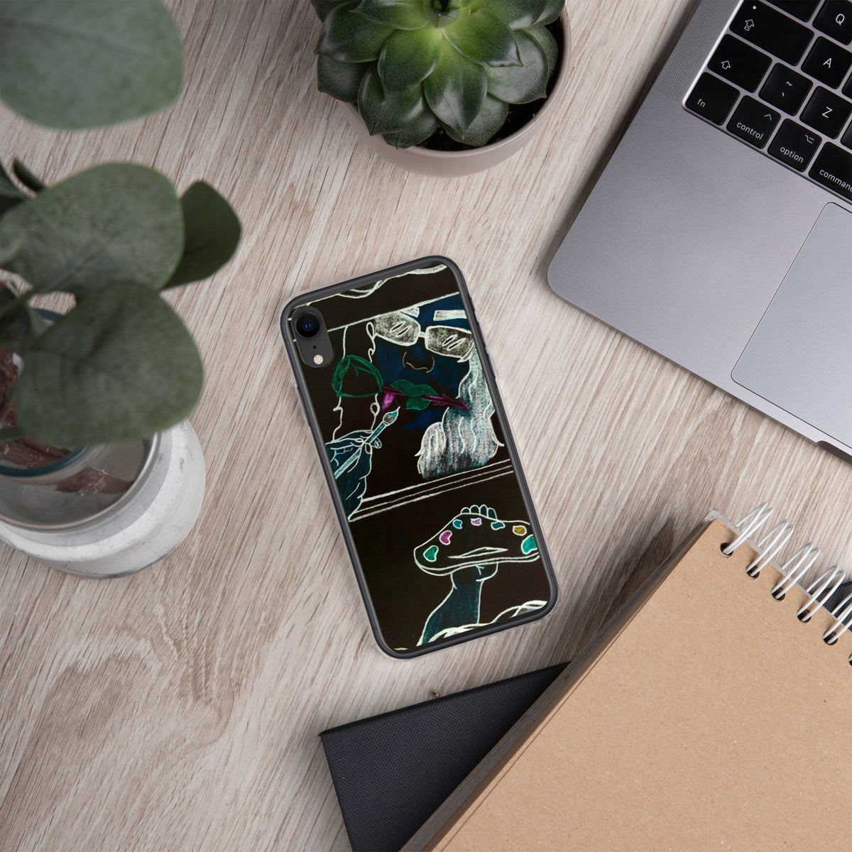 Dimvy Lady Ready iPhone Case