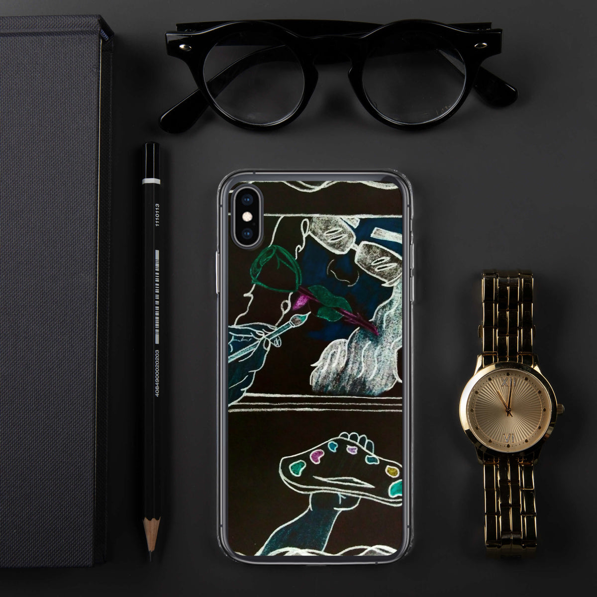 Dimvy Lady Ready iPhone Case