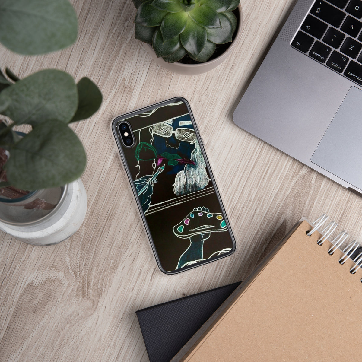 Dimvy Lady Ready iPhone Case