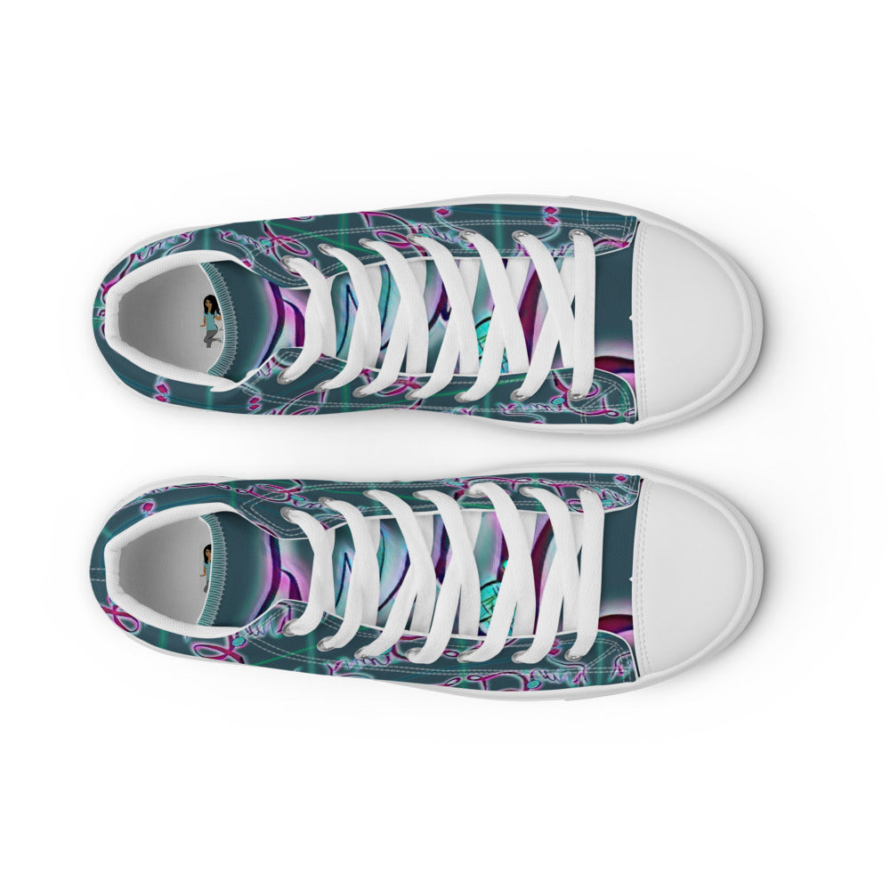 Dimvy Men’s high top canvas shoes