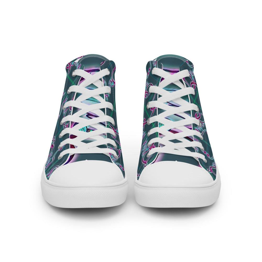 Dimvy Men’s high top canvas shoes