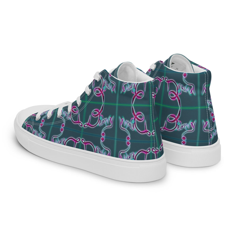 Dimvy Men’s high top canvas shoes