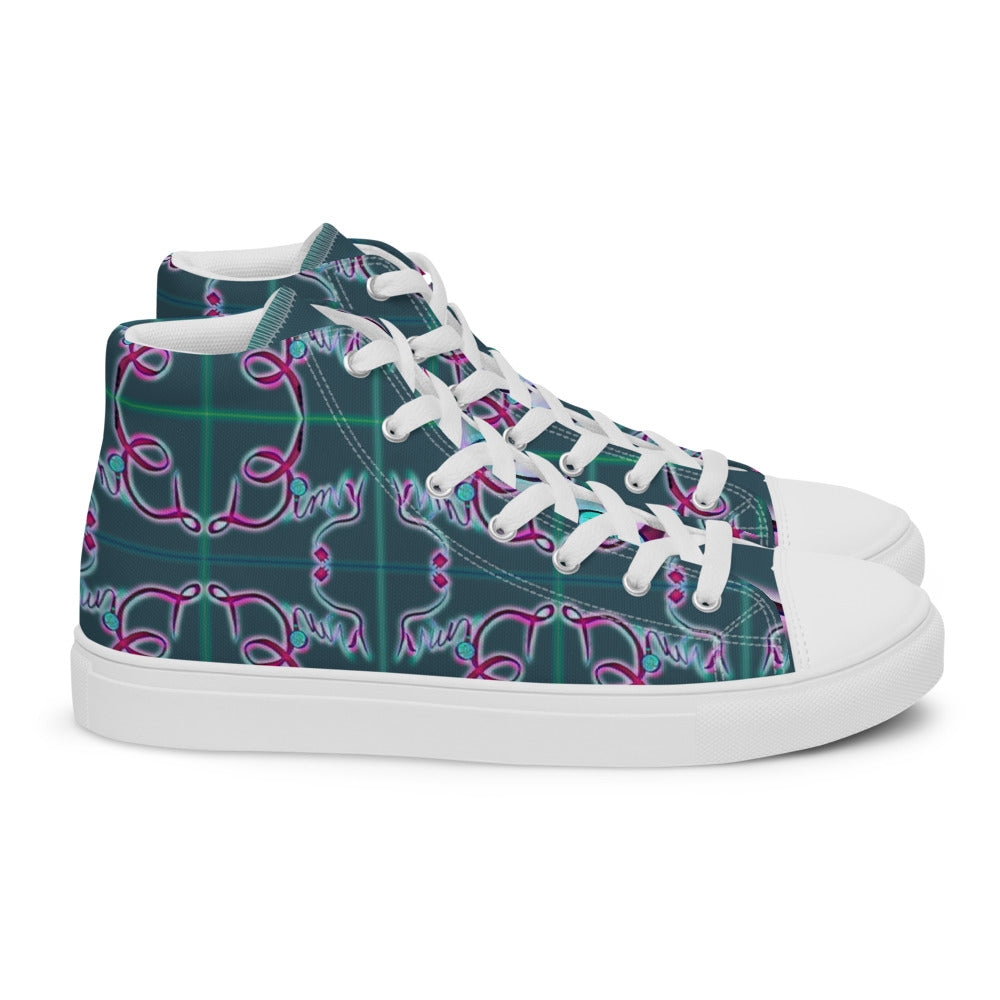 Dimvy Men’s high top canvas shoes
