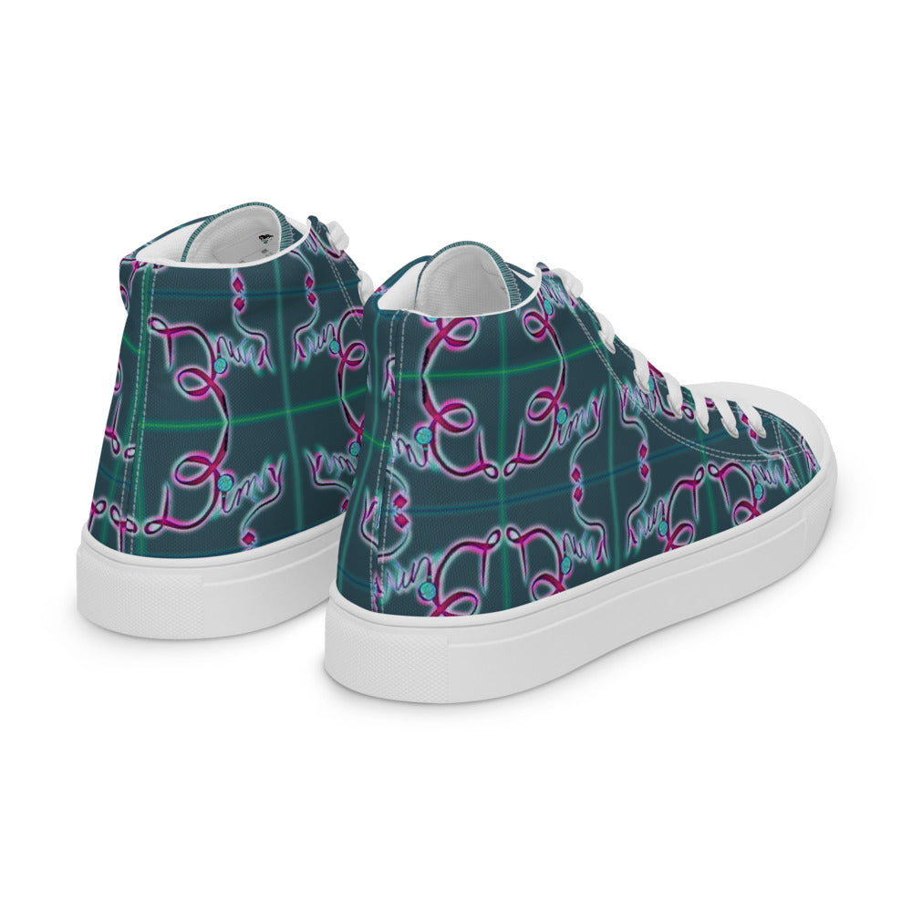 Dimvy Men’s high top canvas shoes