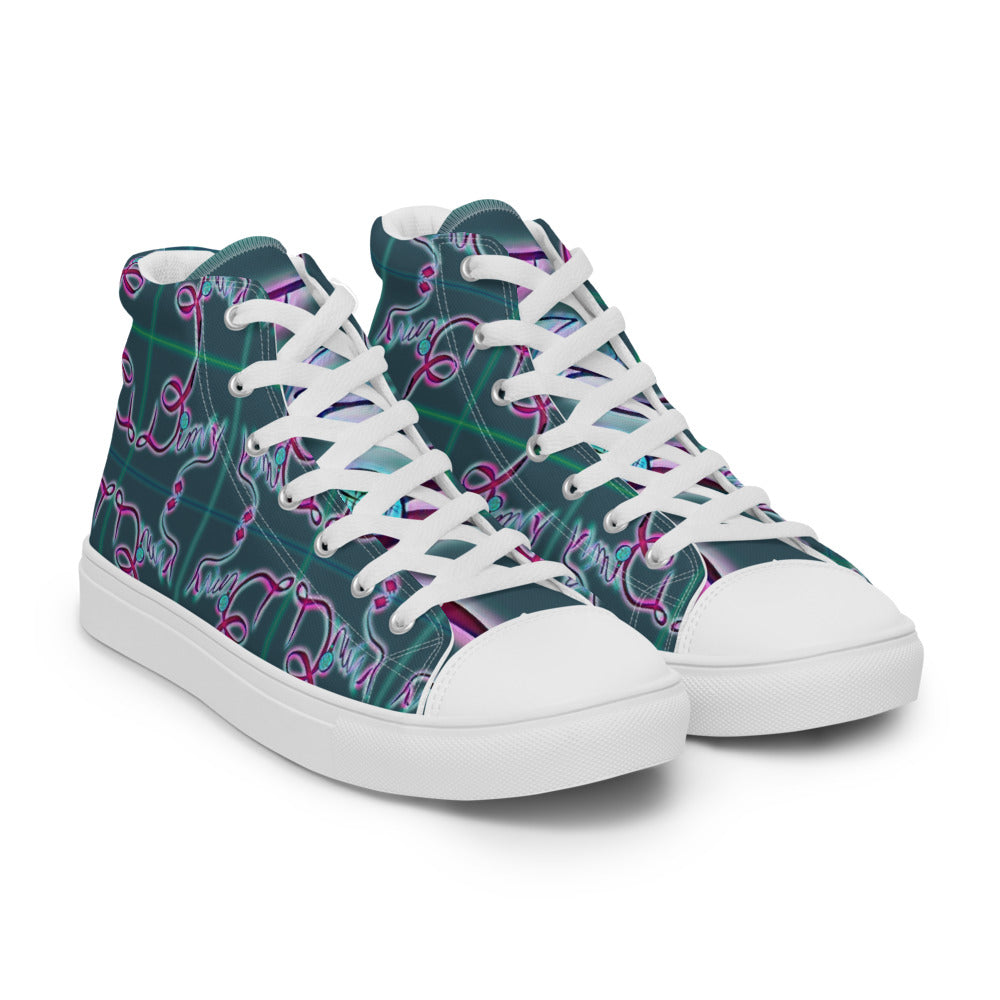 Dimvy Men’s high top canvas shoes