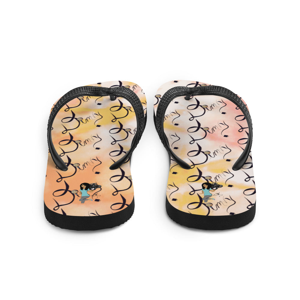 Dimvy Tie Dye Flip-Flops