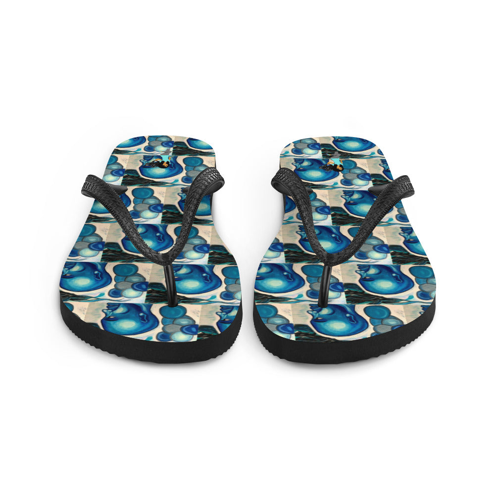Dimvy Dreamy Blue’s Flip-Flops
