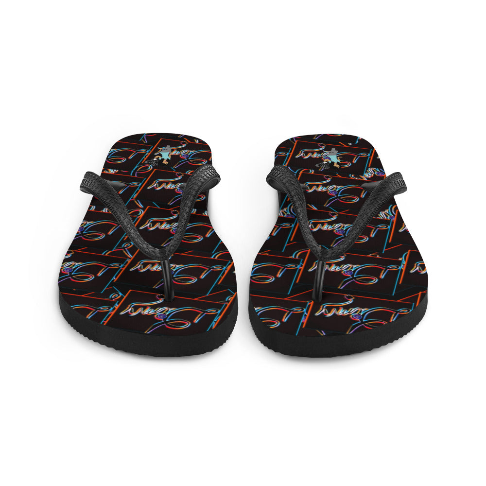 Dimvy Graffiti Flip-Flops