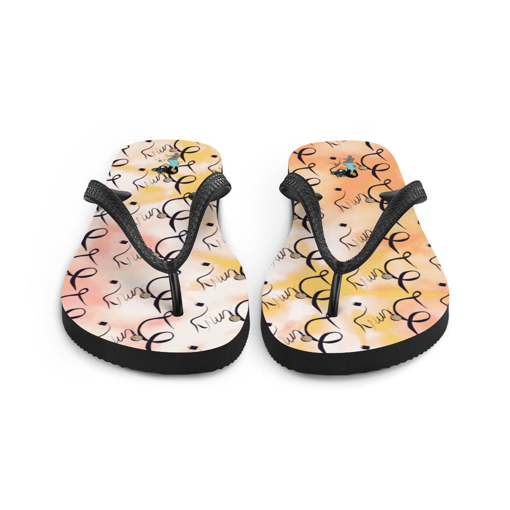 Dimvy Tie Dye Flip-Flops