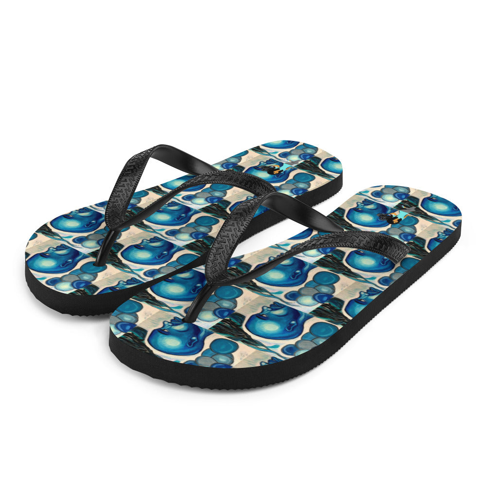 Dimvy Dreamy Blue’s Flip-Flops
