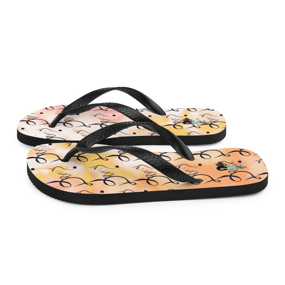 Dimvy Tie Dye Flip-Flops